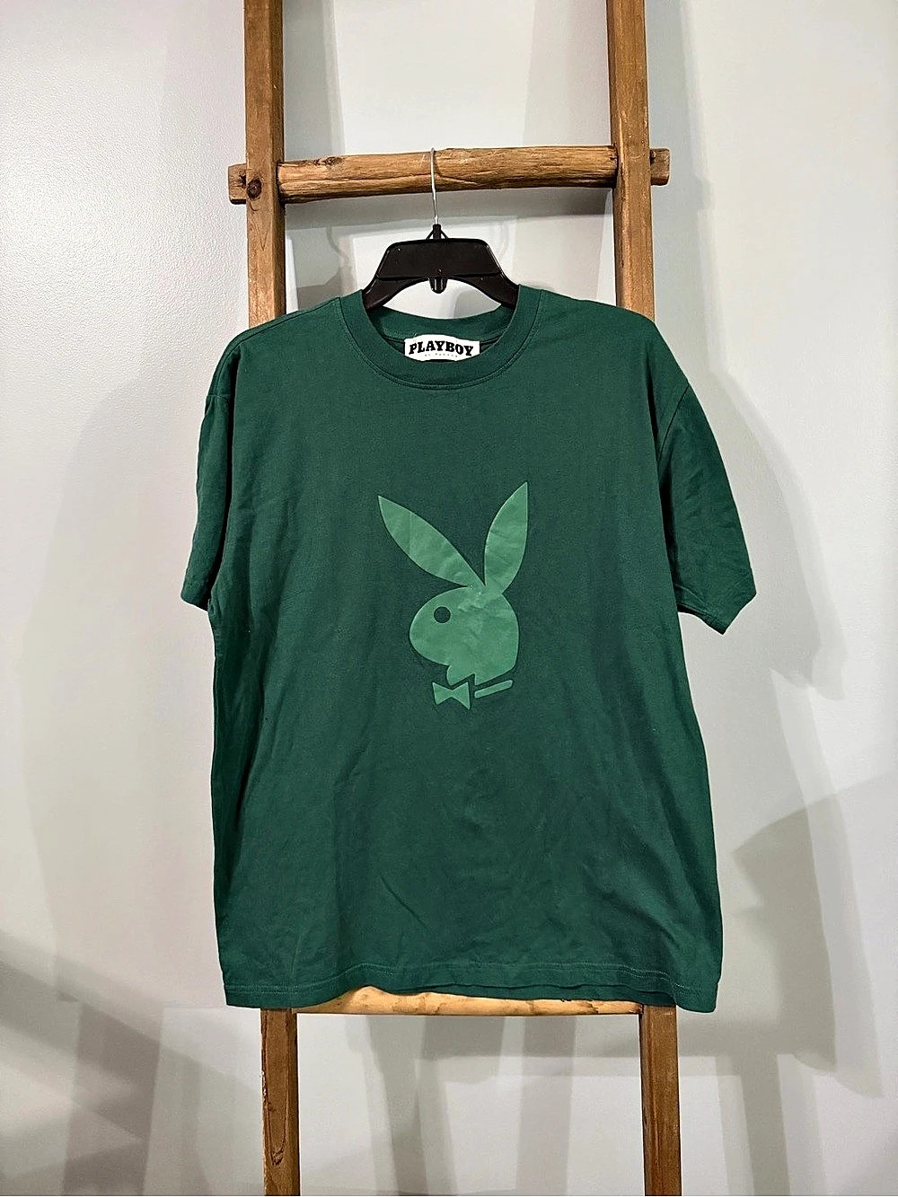 Playboy Graphic Tee by PacSun in Green Size Medium